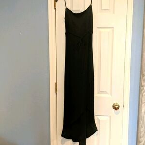 Vintage 2002 black high low dress